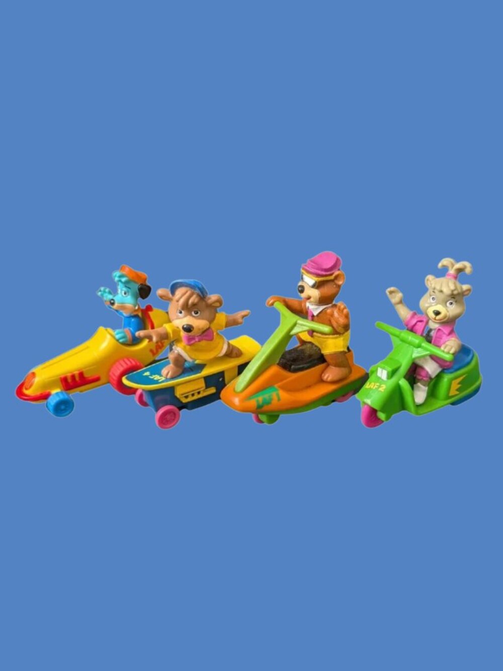 Hanna Barbera Yo! Yogi (1991) Yogi Bear McDonald's Happy Meal Toys